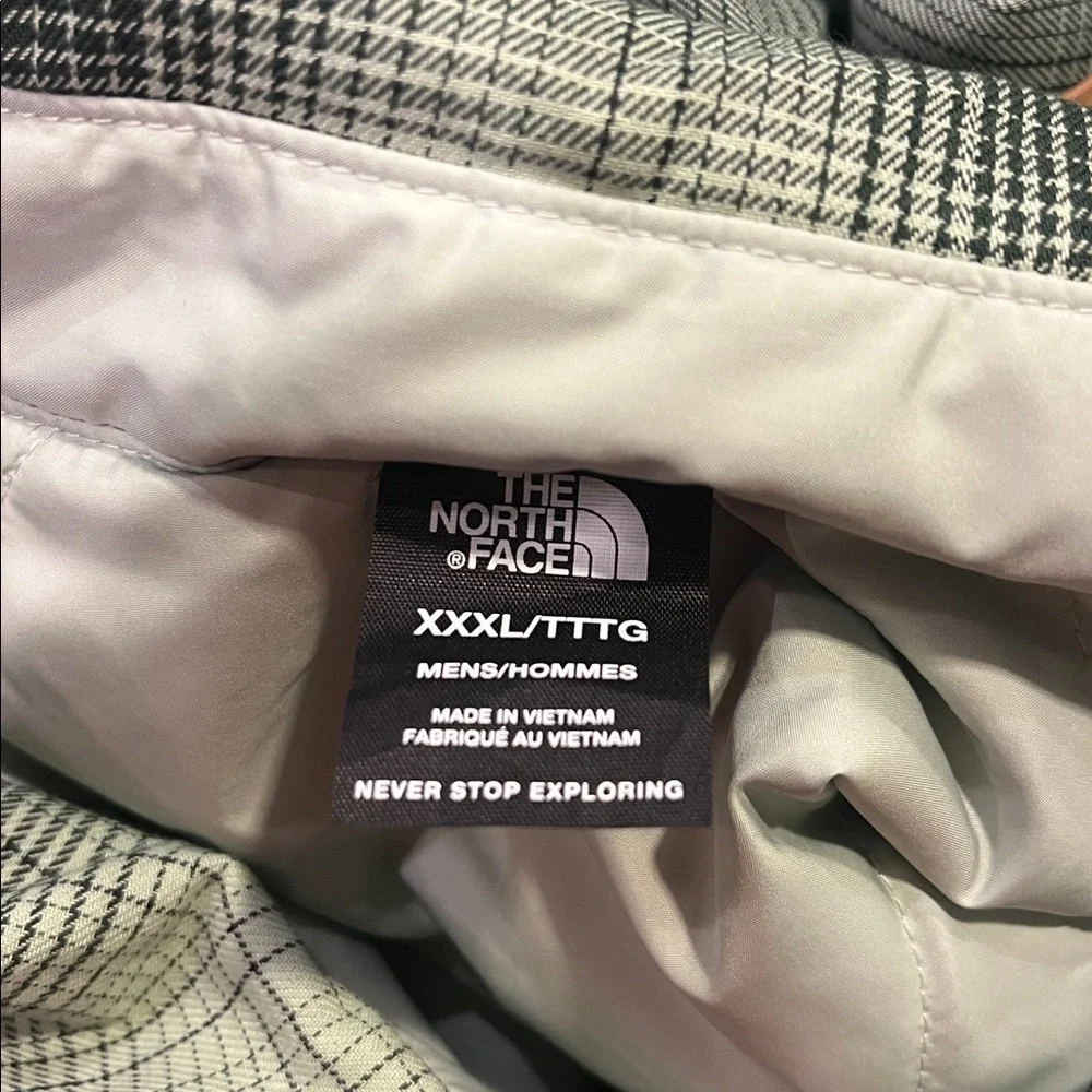 The North Face Afterburner Flannel Shirt Jacket Reversible Green Mens Size 3XL